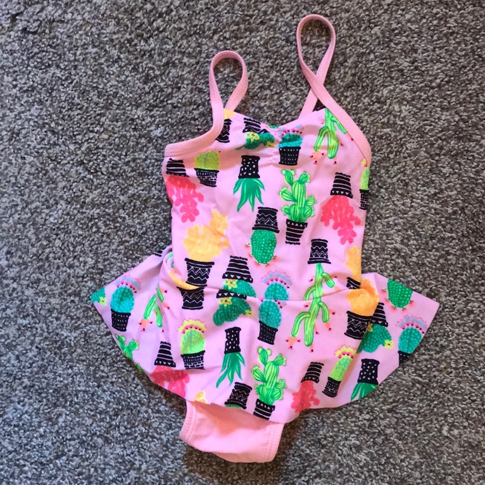 **SOLD** Cat & Jack cactus one piece baby!